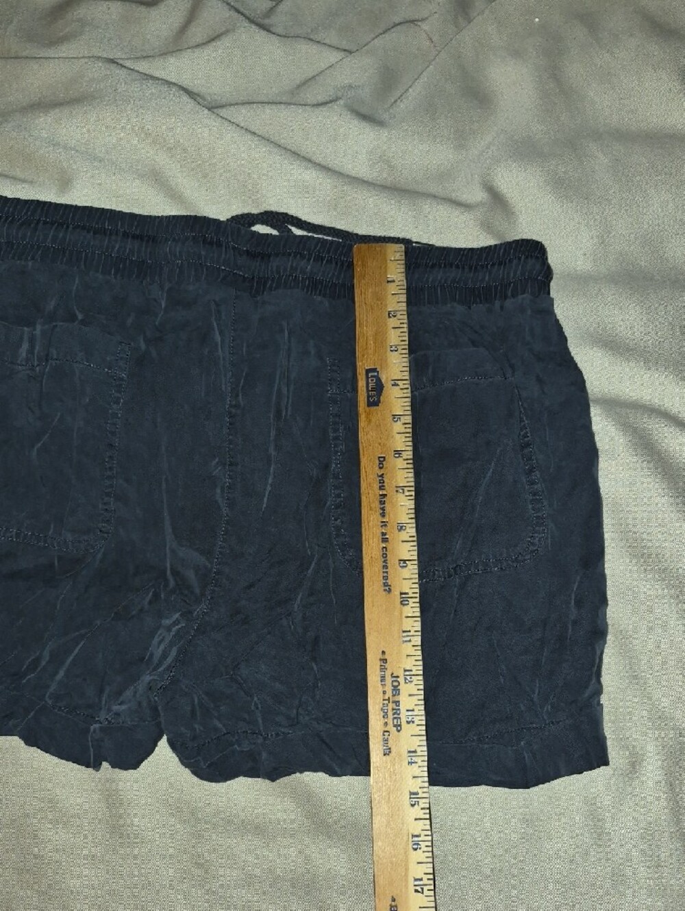 Universal Thread Navy Drawstring Athletic Shorts - Picture 4 of 4